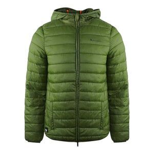 Aquascutum Mens London Quilted Logo Jacket / Green
